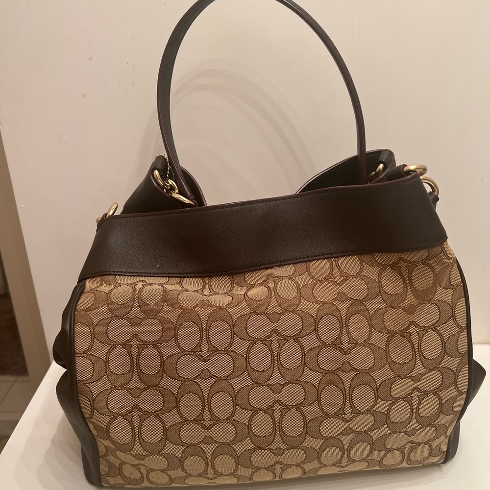 Monogram Coach Purse - Picture 2 of 6